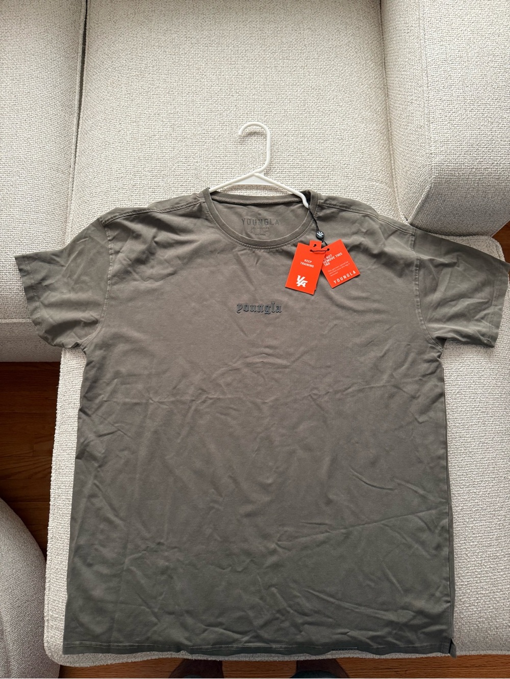 YOUNGLA XL Cactus Green Tshirt